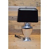 Schemerlamp met metalen poot