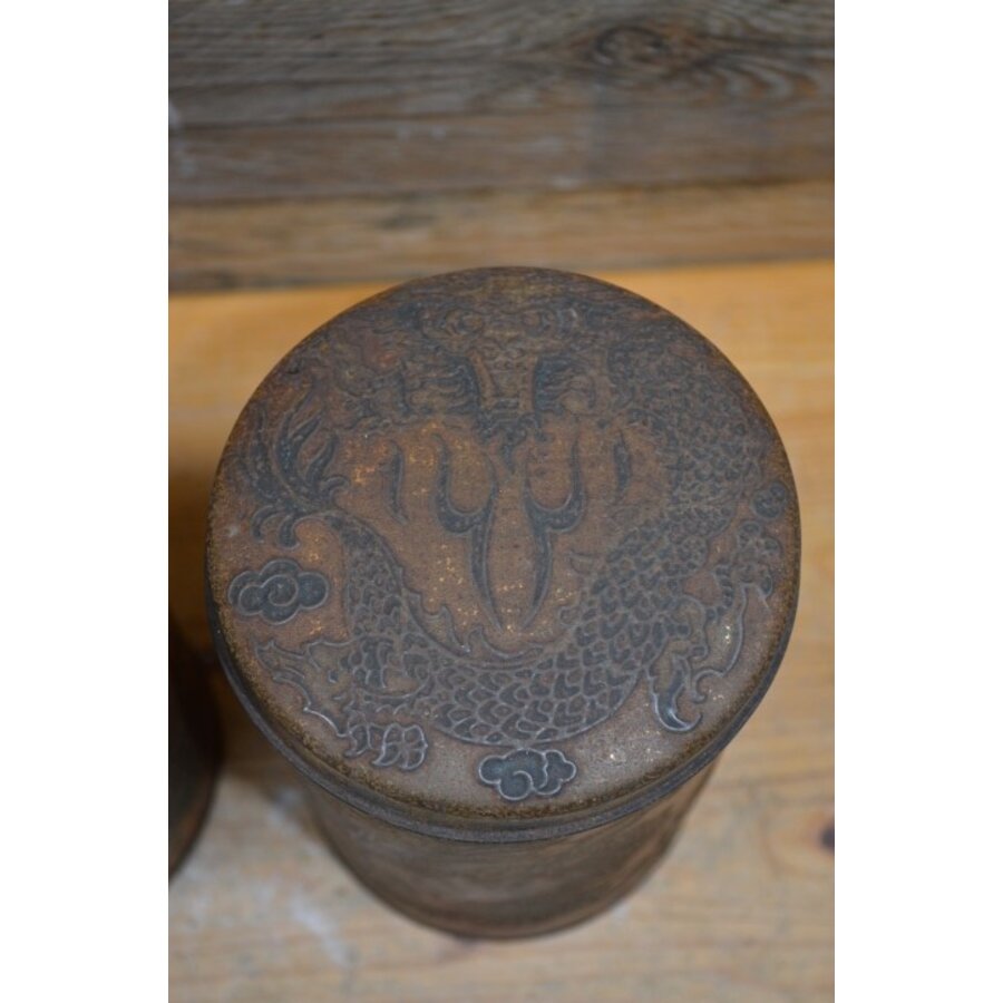 Retro Chinese blikken set van 2-3