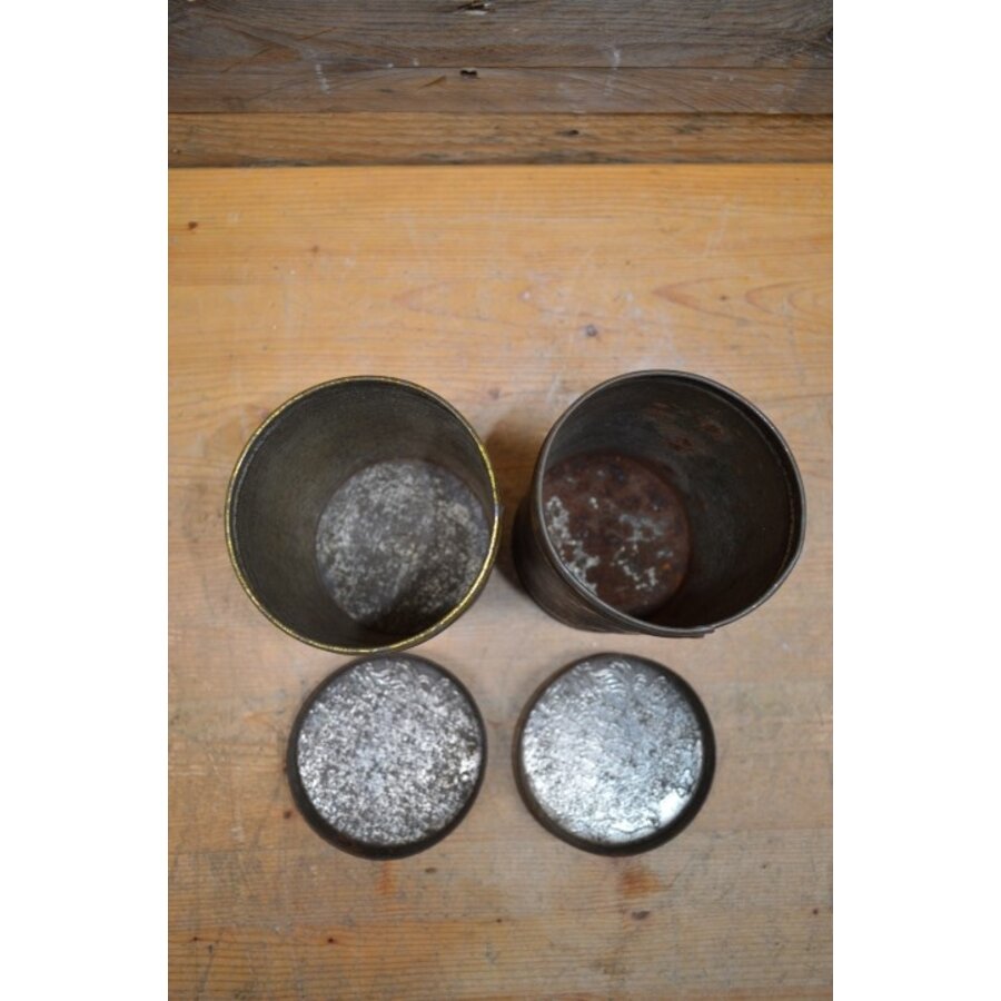 Retro Chinese blikken set van 2-7