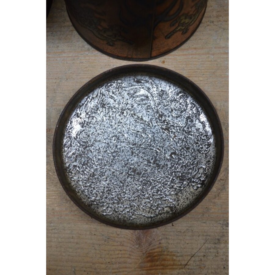 Retro Chinese blikken set van 2-8