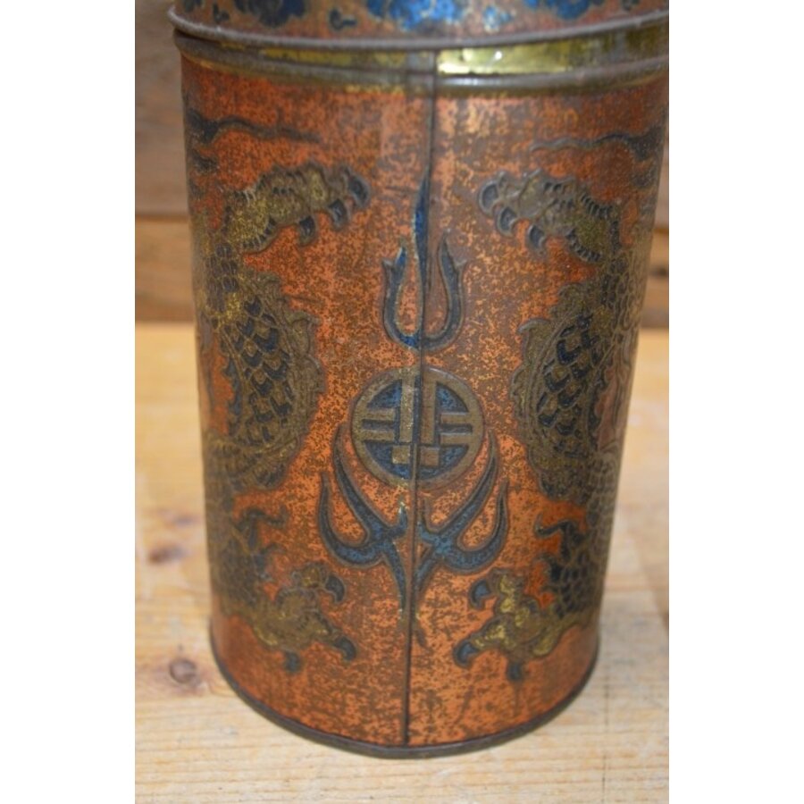 Retro Chinese blikken set van 2-9