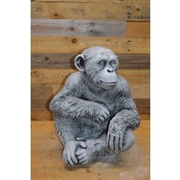 thumb-Chimpansee aap betonnen tuinbeeld-1