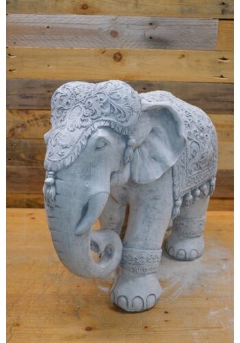 Olifant betonnen tuinbeeld 