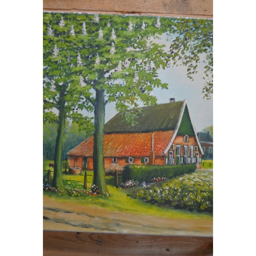 Landelijk schilderij van G.J. Bruil 1984-2