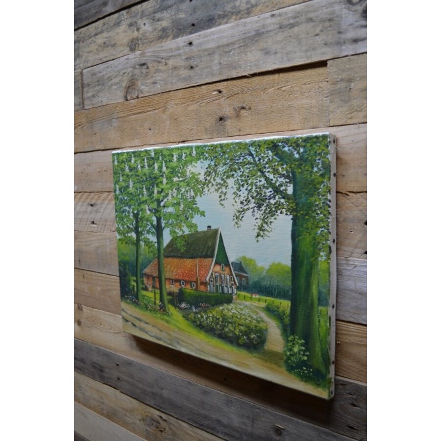 Landelijk schilderij van G.J. Bruil 1984-4