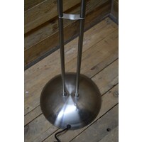 thumb-Metalen staande lamp met glazen kapjes-5