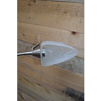 thumb-Metalen staande lamp met glazen kapjes-7