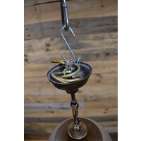 thumb-Hanglamp met glazen bol-4