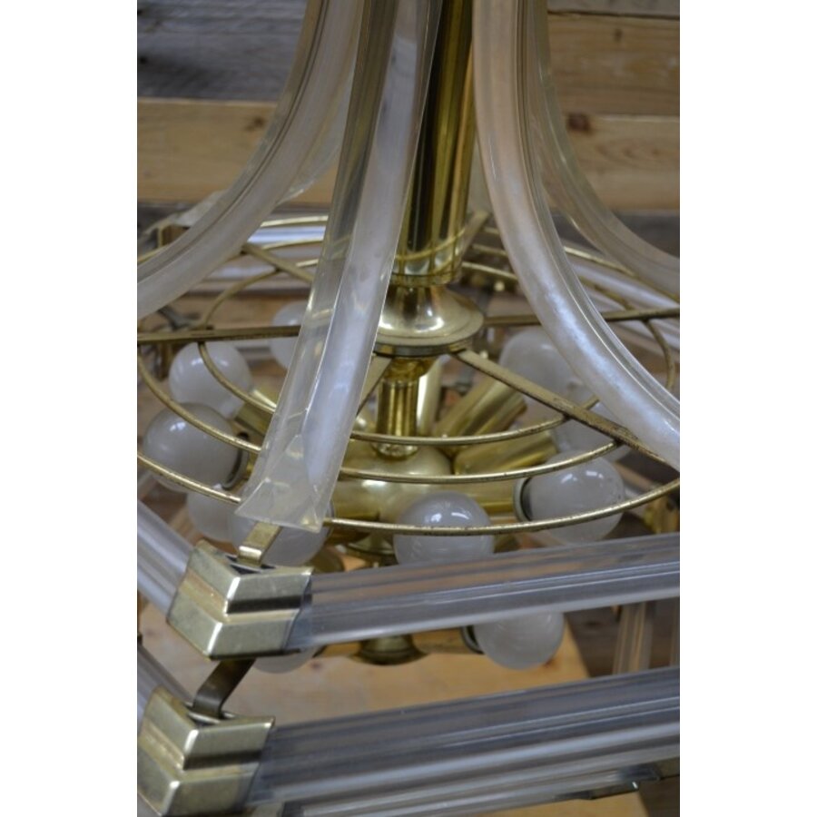 Hanglamp metaal met kunststof-7
