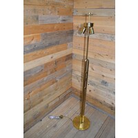 thumb-Vintage messing vloerlamp Empire stijl jaren 70-1