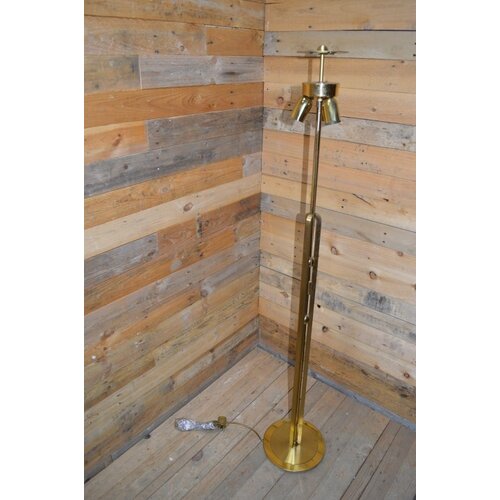 Vintage messing vloerlamp Empire 
