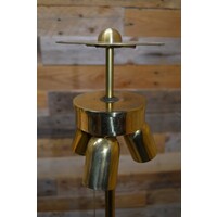 thumb-Vintage messing vloerlamp Empire stijl jaren 70-3