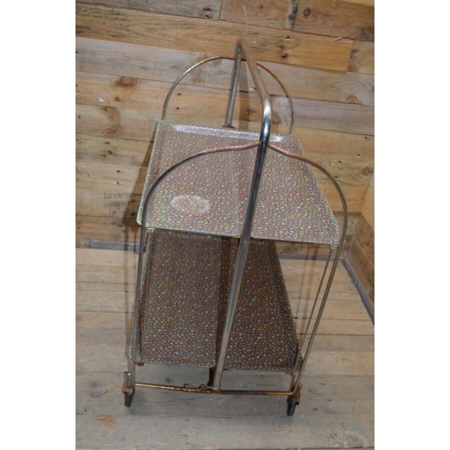 Serveerwagentje retro-6