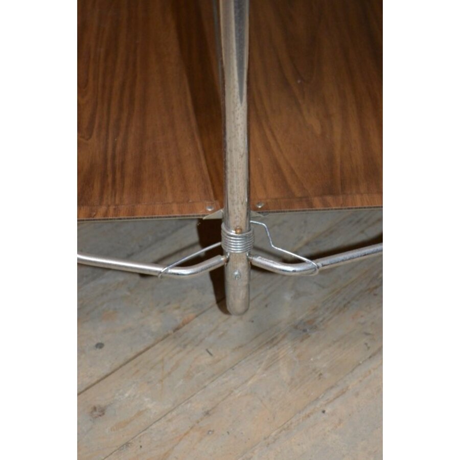 Retro serveerwagentje inklapbaar-4