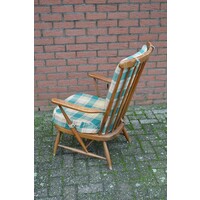 thumb-Retro armfauteuil met kussens opknapper-3