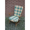 Retro armfauteuil met kussens opknapper