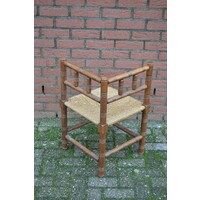 thumb-Hoekstoeltje met biezen mat-4