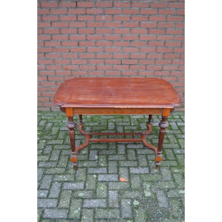 Mahonie eettafel opknapper-2