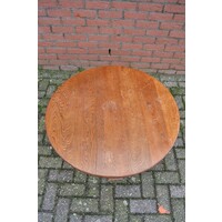 thumb-Ronde eiken salontafel-2