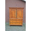 LoodsVol, Tweedehands Biedermeier Kabinet kast kersen of linnenkast