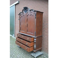 thumb-Antiek kabinet linnenkast-6