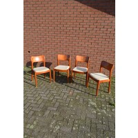 thumb-Retro Scandinavisch Design Eethoek Tafel Met 4 Stoelen-3
