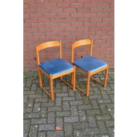 thumb-Houten design stoeltjes set van 2-1