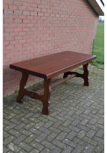 Kloostertafel massief eiken 