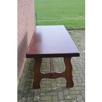 thumb-Klooster eettafel massief eiken-2