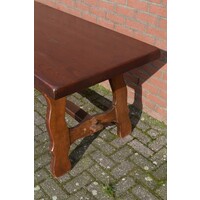 thumb-Klooster eettafel massief eiken-6