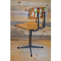 thumb-Schoolstoeltje retro verstelbare rugleuning kinderstoel-8