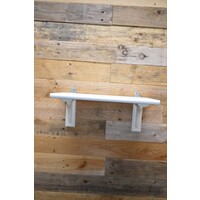 thumb-Schapje voor aan de wand wit geschilderd-2