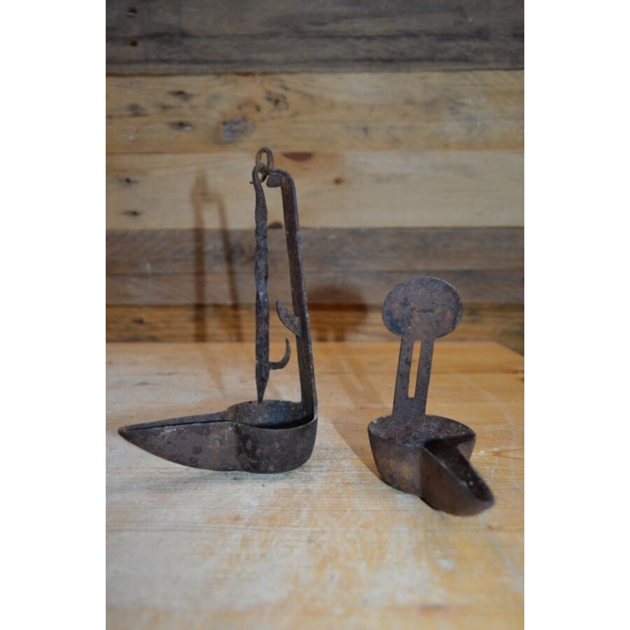 Frösch vetlamp of Betty lamp van metaal-1