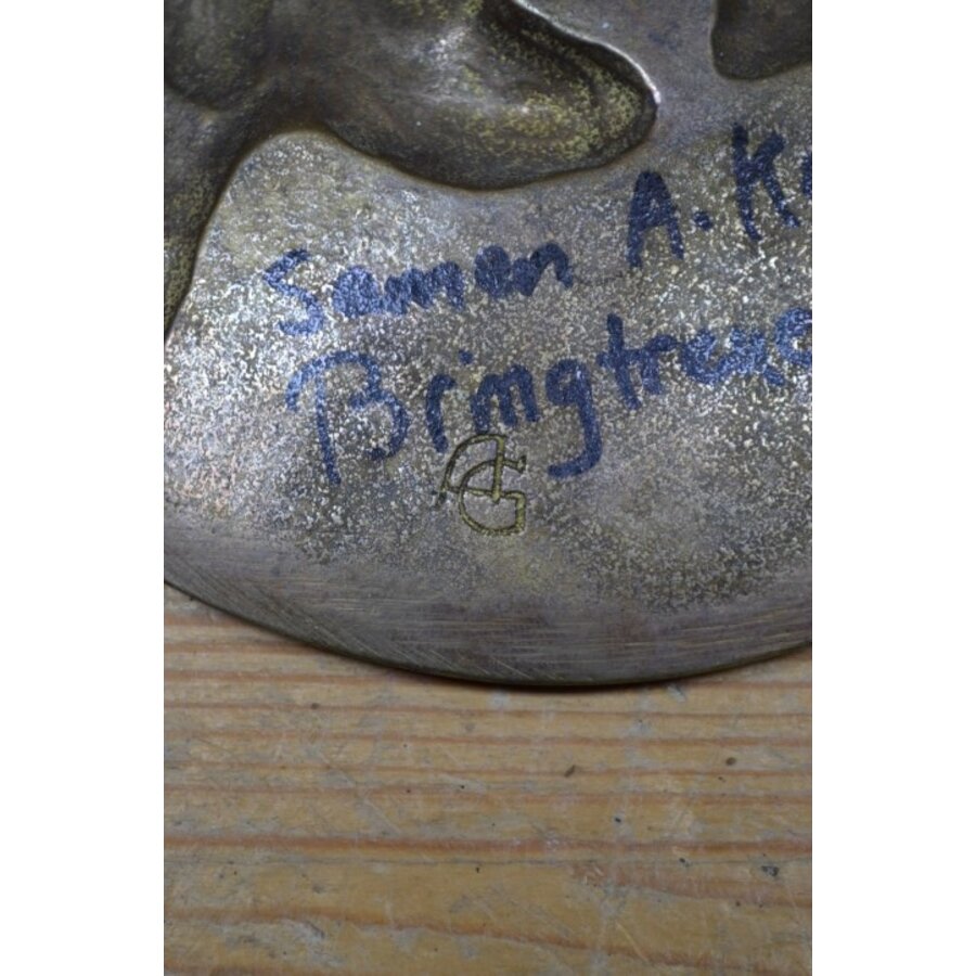 Messing wandbordje-5