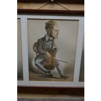 thumb-2 schilderijen met muzikanten-8