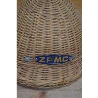 thumb-Zeldzame Chinese rotan veiligheidshelm ZPMC Shanghai bouwhelm-2