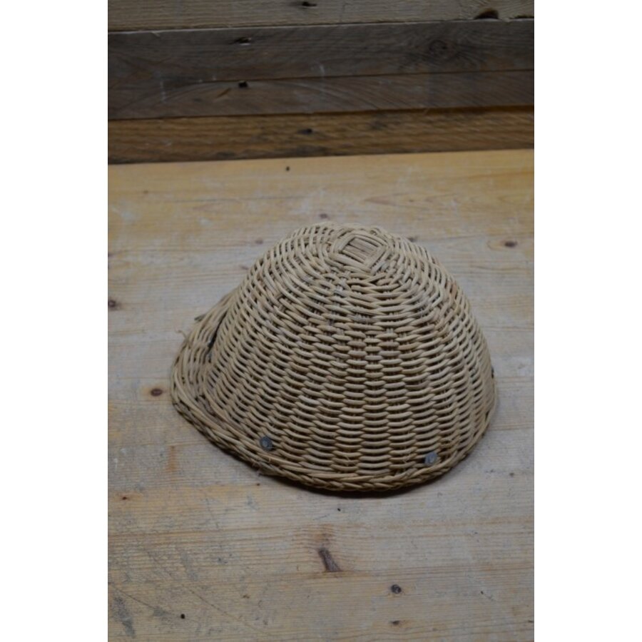Zeldzame Chinese rotan veiligheidshelm ZPMC Shanghai bouwhelm-3