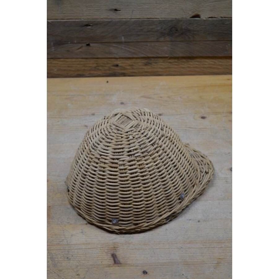 Zeldzame Chinese rotan veiligheidshelm ZPMC Shanghai bouwhelm-4