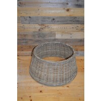 thumb-Gevlochten rieten kerstboomrok ring decoratie binnen buiten-2