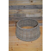 thumb-Gevlochten rieten kerstboomrok ring decoratie binnen buiten-1