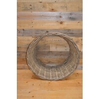 thumb-Gevlochten rieten kerstboomrok ring decoratie binnen buiten-3