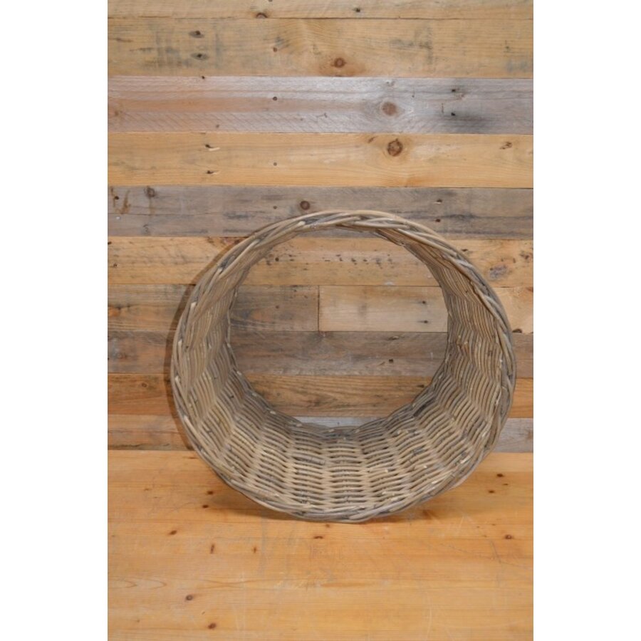Gevlochten rieten kerstboomrok ring decoratie binnen buiten-3