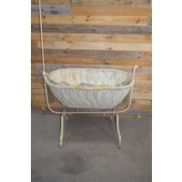 thumb-Antieke metalen wieg-6