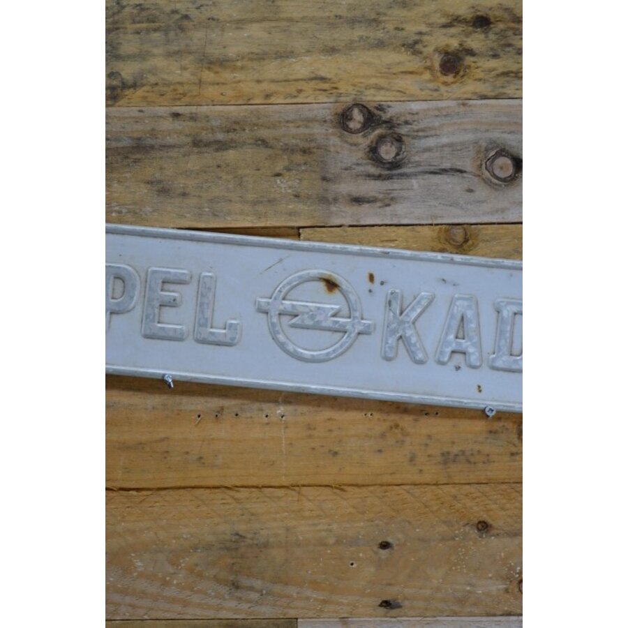 Kentekenplaat Opel Kadett-3