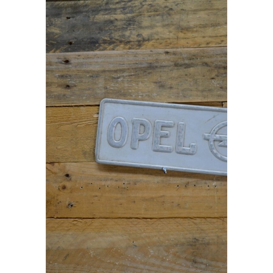 Kentekenplaat Opel Kadett-4