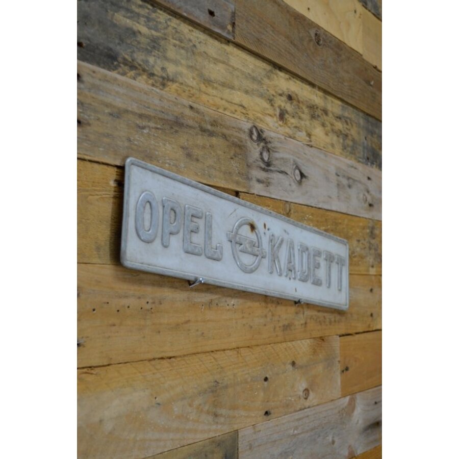 Kentekenplaat Opel Kadett-5