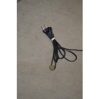 thumb-Staande design vloerlamp uplight zwart met glazen kap-5