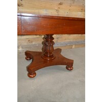 thumb-Antiek schaaktafeltje op wieltjes-6