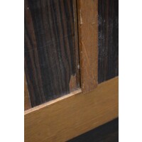 thumb-Art Deco eiken kledingkast met spiegeldeur jaren 30-7