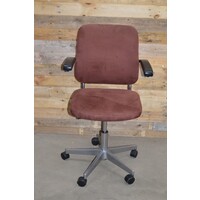 thumb-Retro bureaustoel jaren 70 buizenframe chroom verstelbaar-2